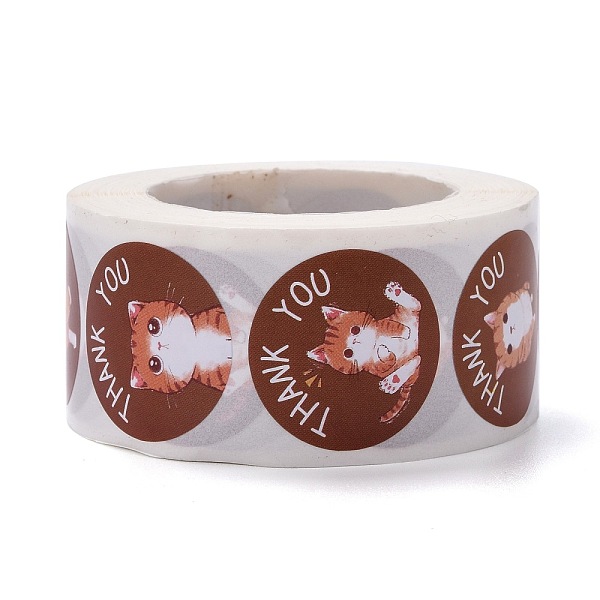 PandaHall Flat Round Paper Thank You Stickers, Cartoon Animal Pattern with Word Thank you, Self-Adhesive Gift Tag Labels Youstickers, Cat...
PandaHall Flat Round Paper Thank You Stickers, Cartoon Animal Pattern with Word Thank you, Self-Adhesive Gift Tag Labels Youstickers, Cat...