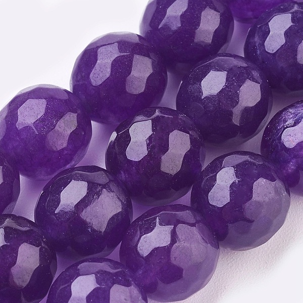 PandaHall Natural Malaysia Jade Beads Strands, Dyed, Faceted, Round, Indigo, 8mm, Hole: 1mm, about 45pcs/strand, 14.9 inch Malaysia Jade..., Purple
PandaHall Natural Malaysia Jade Beads Strands, Dyed, Faceted, Round, Indigo, 8mm, Hole: 1mm, about 45pcs/strand, 14.9 inch Malaysia Jade..., Purple