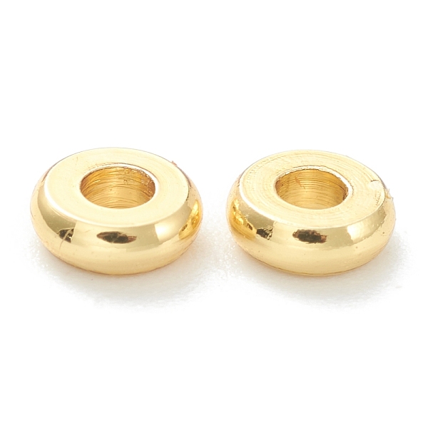 PandaHall Brass Spacer Beads, Long-Lasting Plated, Flat Round/Disc, Heishi Beads, Real 18K Gold Plated, 4x1.5mm, Hole: 1.6mm Brass Disc
PandaHall Brass Spacer Beads, Long-Lasting Plated, Flat Round/Disc, Heishi Beads, Real 18K Gold Plated, 4x1.5mm, Hole: 1.6mm Brass Disc