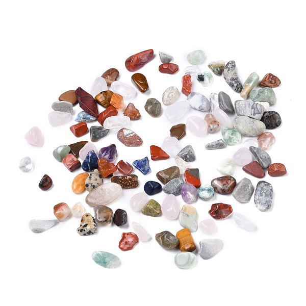 PandaHall Natural Gemstone Beads, No Hole/Undrilled, Chip, 8~19x8~10x2~8mm, about 458pcs/500g Mixed Stone Chip
PandaHall Natural Gemstone Beads, No Hole/Undrilled, Chip, 8~19x8~10x2~8mm, about 458pcs/500g Mixed Stone Chip