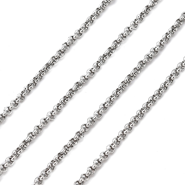 PandaHall 3.28 Feet 304 Stainless Steel Rolo Chains, Belcher Chain, Unwelded, Stainless Steel Color, 2x0.9mm 304 Stainless Steel
PandaHall 3.28 Feet 304 Stainless Steel Rolo Chains, Belcher Chain, Unwelded, Stainless Steel Color, 2x0.9mm 304 Stainless Steel
