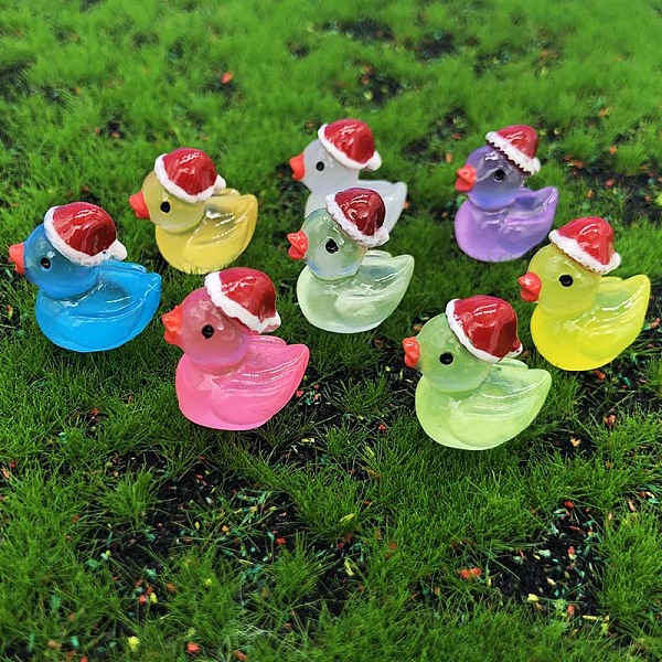 PandaHall Luminous Resin Christmas Theme Duck Ornament, Glow in the Dark, Mixed Color, 15mm Resin Duck Multicolor
PandaHall Luminous Resin Christmas Theme Duck Ornament, Glow in the Dark, Mixed Color, 15mm Resin Duck Multicolor