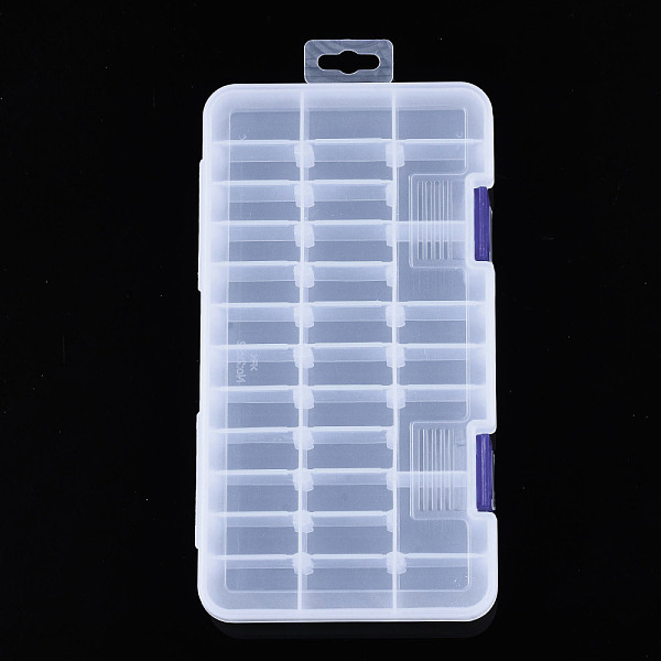 PandaHall Rectangle Polypropylene(PP) Bead Storage Container, with Hinged Lid, for Jewelry Small Accessories, Clear, 19.3x10.5x2.9cm Plastic...
PandaHall Rectangle Polypropylene(PP) Bead Storage Container, with Hinged Lid, for Jewelry Small Accessories, Clear, 19.3x10.5x2.9cm Plastic...