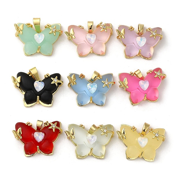 PandaHall Rack Plating Brass Cubic Zirconia Pendants, with Glass, Long-Lasting Plated, Lead Free & Cadmium Free, Real 18K Gold Plated..., Multicolor
PandaHall Rack Plating Brass Cubic Zirconia Pendants, with Glass, Long-Lasting Plated, Lead Free & Cadmium Free, Real 18K Gold Plated..., Multicolor