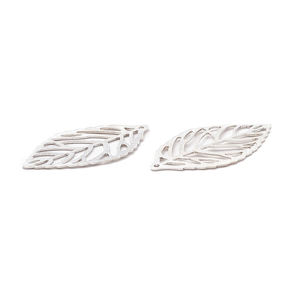 PandaHall Brass Pendants, Long-Lasting Plated, Rack Plating, Cadmium Free & Lead Free, Hollow Leaf, Textured, Filigree, Real Platinum Plated...
PandaHall Brass Pendants, Long-Lasting Plated, Rack Plating, Cadmium Free & Lead Free, Hollow Leaf, Textured, Filigree, Real Platinum Plated...