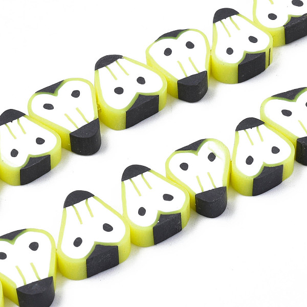 PandaHall Handmade Polymer Clay Bead Strands, Pear Slice, Green Yellow, 9~12x8~11x4mm, Hole: 1.5mm, about 40pcs/strand, 12.99 inch~13.78...
PandaHall Handmade Polymer Clay Bead Strands, Pear Slice, Green Yellow, 9~12x8~11x4mm, Hole: 1.5mm, about 40pcs/strand, 12.99 inch~13.78...