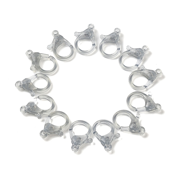 PandaHall Transparent Plastic Lobster CLaw Clasps, Light Grey, 26x19x6mm, Hole: 2mm Plastic Others
PandaHall Transparent Plastic Lobster CLaw Clasps, Light Grey, 26x19x6mm, Hole: 2mm Plastic Others