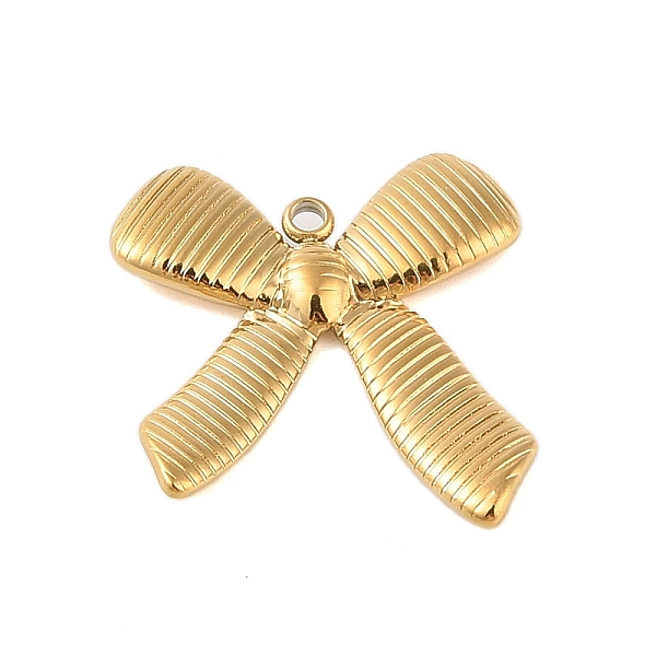 PandaHall Ion Plating(IP) 304 Stainless Steel Pendants, Bowknot Charm, Real 18K Gold Plated, 29x26x3mm, Hole: 1.5mm 304 Stainless Steel...
PandaHall Ion Plating(IP) 304 Stainless Steel Pendants, Bowknot Charm, Real 18K Gold Plated, 29x26x3mm, Hole: 1.5mm 304 Stainless Steel...