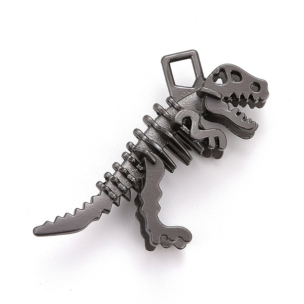 PandaHall Alloy Pendants, Cadmium Free & Lead Free, 3D Tyrannosaurus, Gunmetal, 28.5x34.5x10mm, Hole: 4x3mm Alloy Dinosaur
PandaHall Alloy Pendants, Cadmium Free & Lead Free, 3D Tyrannosaurus, Gunmetal, 28.5x34.5x10mm, Hole: 4x3mm Alloy Dinosaur