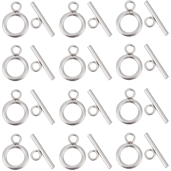 PandaHall SUNNYCLUE 1 Box 50 Sets Toggle Clasps Jewelry Toggle Clasp 304 Stainless Steel T Bar Clasps Round Toggle Jewelry Clasps Hollow IQ...
PandaHall SUNNYCLUE 1 Box 50 Sets Toggle Clasps Jewelry Toggle Clasp 304 Stainless Steel T Bar Clasps Round Toggle Jewelry Clasps Hollow IQ...