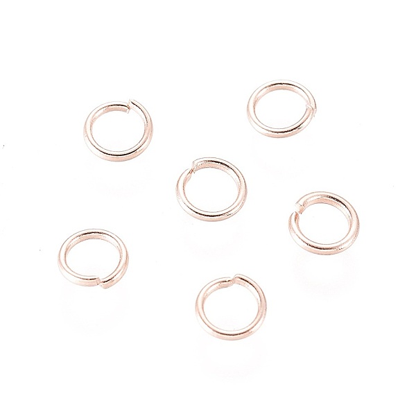 PandaHall 304 Stainless Steel Open Jump Rings, Rose Gold, 22 Gauge, 4x0.6mm, Inner Diameter: 3mm 304 Stainless Steel
PandaHall 304 Stainless Steel Open Jump Rings, Rose Gold, 22 Gauge, 4x0.6mm, Inner Diameter: 3mm 304 Stainless Steel
