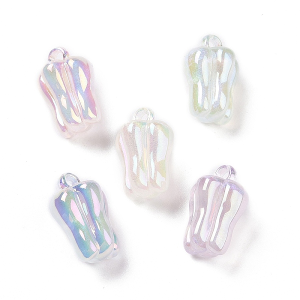 PandaHall UV Plating Luminous Transparent Acrylic Pendants, Glow in The Dark, Bell Pepper, Mixed Color, 25.5x17x16.5mm, Hole: 3.5mm Acrylic..., Multicolor
PandaHall UV Plating Luminous Transparent Acrylic Pendants, Glow in The Dark, Bell Pepper, Mixed Color, 25.5x17x16.5mm, Hole: 3.5mm Acrylic..., Multicolor