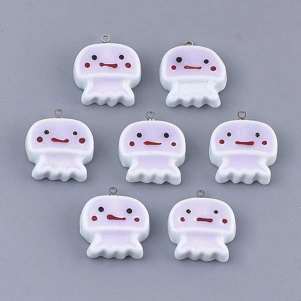 PandaHall Handmade Porcelain Pendants, Bright Glazed Porcelain, with Brass Findings, Jellyfish, Platinum, Colorful, 22.5x20.5x6mm, Hole...
PandaHall Handmade Porcelain Pendants, Bright Glazed Porcelain, with Brass Findings, Jellyfish, Platinum, Colorful, 22.5x20.5x6mm, Hole...