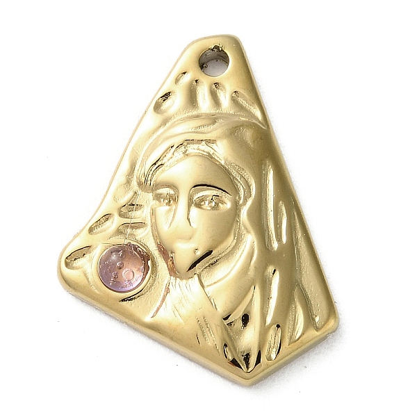 PandaHall Vacuum Plating 316 Stainless Steel Pendants, with Natural Amethyst, Triangle, Real 18K Gold Plated, 24x18.5x3.5mm, Hole: 1.8mm...
PandaHall Vacuum Plating 316 Stainless Steel Pendants, with Natural Amethyst, Triangle, Real 18K Gold Plated, 24x18.5x3.5mm, Hole: 1.8mm...