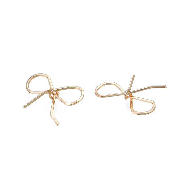 PandaHall Brass Connector Charms, Cadmium Free & Nickel Free & Lead Free, Bowknot, Real 18K Gold Plated, 15x24x5mm, Hole: 7x9mm Brass...
PandaHall Brass Connector Charms, Cadmium Free & Nickel Free & Lead Free, Bowknot, Real 18K Gold Plated, 15x24x5mm, Hole: 7x9mm Brass...