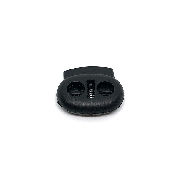 PandaHall Nylon Cord Locks Clip Ends, Double Hole Drawstring Stopper Fastener Buttons, Black, 1.8x2cm, Hole: 4mm Nylon Black
PandaHall Nylon Cord Locks Clip Ends, Double Hole Drawstring Stopper Fastener Buttons, Black, 1.8x2cm, Hole: 4mm Nylon Black