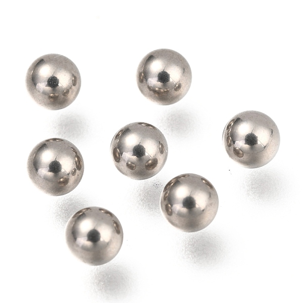PandaHall 201 Stainless Steel Beads, No Hole/Undrilled, Solid Round, Stainless Steel Color, 4mm 201 Stainless Steel Round
PandaHall 201 Stainless Steel Beads, No Hole/Undrilled, Solid Round, Stainless Steel Color, 4mm 201 Stainless Steel Round