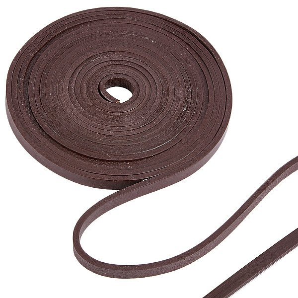 PandaHall Gorgecraft Flat Cowhide Leather Cord, for Jewelry Making, Coconut Brown, 10.5x4mm Cowhide Flat
PandaHall Gorgecraft Flat Cowhide Leather Cord, for Jewelry Making, Coconut Brown, 10.5x4mm Cowhide Flat