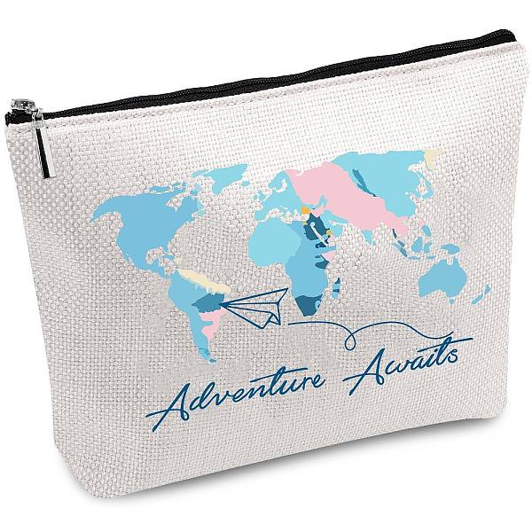 PandaHall Polycotton Custom Canvas Storage Bags, Metal Zipper Pouches, Rectangle with Pattern, Map, 18x25cm Polyester Map
PandaHall Polycotton Custom Canvas Storage Bags, Metal Zipper Pouches, Rectangle with Pattern, Map, 18x25cm Polyester Map