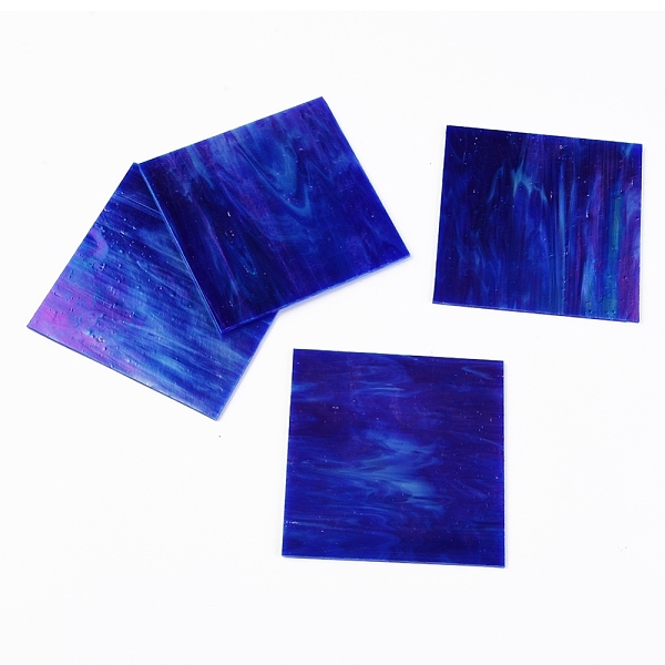 PandaHall Variety Glass Sheets, Large Cathedral Glass Mosaic Tiles, for Crafts, Blue, 105~110x105~110x2.5mm Glass Square Blue
PandaHall Variety Glass Sheets, Large Cathedral Glass Mosaic Tiles, for Crafts, Blue, 105~110x105~110x2.5mm Glass Square Blue