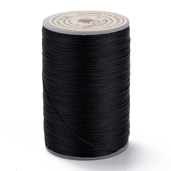 PandaHall Round Waxed Polyester Thread String, Micro Macrame Cord, Twisted Cord, for Leather Sewing Stitching, Black, 0.3~0.4mm, about...
PandaHall Round Waxed Polyester Thread String, Micro Macrame Cord, Twisted Cord, for Leather Sewing Stitching, Black, 0.3~0.4mm, about...