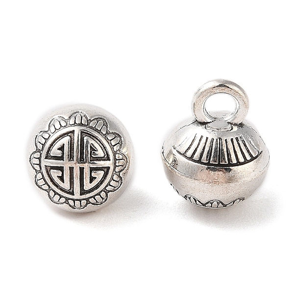 PandaHall Tibetan Style Alloy Charms, Cadmium Free & Lead Free, Round, Antique Silver, 12x9.5mm, Hole: 2.4mm, about 393pcs/1000g Alloy Round
PandaHall Tibetan Style Alloy Charms, Cadmium Free & Lead Free, Round, Antique Silver, 12x9.5mm, Hole: 2.4mm, about 393pcs/1000g Alloy Round