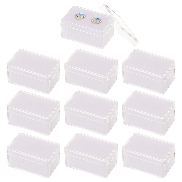 PandaHall Acrylic Jewelry Storage Box, Visual Box with Sponge Inside, Rectangle, White, 5.7x3.7x2.8cm Plastic Rectangle White
PandaHall Acrylic Jewelry Storage Box, Visual Box with Sponge Inside, Rectangle, White, 5.7x3.7x2.8cm Plastic Rectangle White