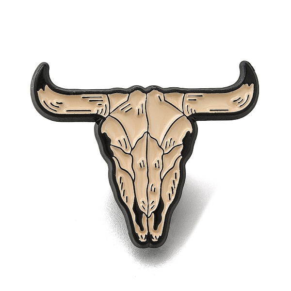 PandaHall Cowboy Safety Enamel Pins, Black Alloy Badge for Suit Shirt Collar, Men/Women, Cattle, 25x31x1.5mm Alloy+Enamel Cattle
PandaHall Cowboy Safety Enamel Pins, Black Alloy Badge for Suit Shirt Collar, Men/Women, Cattle, 25x31x1.5mm Alloy+Enamel Cattle