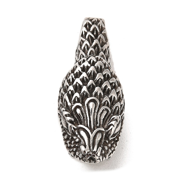 PandaHall Tibetan Style 304 Stainless Steel Pendants, Teardrop, Antique Silver, 39.5x15.5x13mm, Hole: 6x3mm 304 Stainless Steel Teardrop
PandaHall Tibetan Style 304 Stainless Steel Pendants, Teardrop, Antique Silver, 39.5x15.5x13mm, Hole: 6x3mm 304 Stainless Steel Teardrop