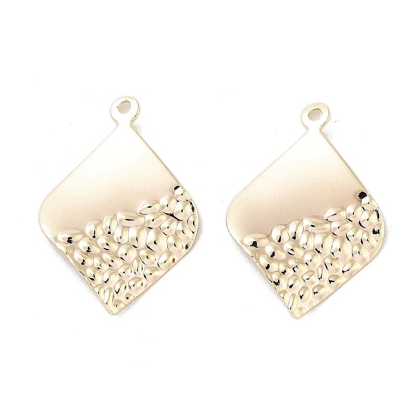 PandaHall Brass Pendants, Rhombus Charms, Real 18K Gold Plated, 23.5x16x2mm, Hole: 1.2mm Brass Rhombus
PandaHall Brass Pendants, Rhombus Charms, Real 18K Gold Plated, 23.5x16x2mm, Hole: 1.2mm Brass Rhombus