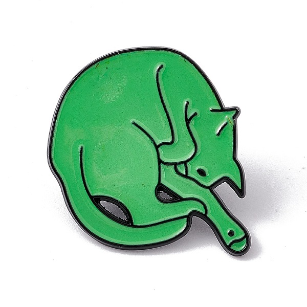 PandaHall Cat Initial Letter Enamel Pin, Electrophoresis Black Alloy Cartoon Brooch for Backpack Clothes, Letter.Q, 29.5x30x2mm, Pin: 1.2mm..., Green
PandaHall Cat Initial Letter Enamel Pin, Electrophoresis Black Alloy Cartoon Brooch for Backpack Clothes, Letter.Q, 29.5x30x2mm, Pin: 1.2mm..., Green