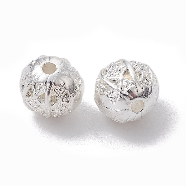 PandaHall Alloy Beads, Long-Lasting Plated, Round, Silver, 8mm, Hole: 1.6mm Alloy Round
PandaHall Alloy Beads, Long-Lasting Plated, Round, Silver, 8mm, Hole: 1.6mm Alloy Round