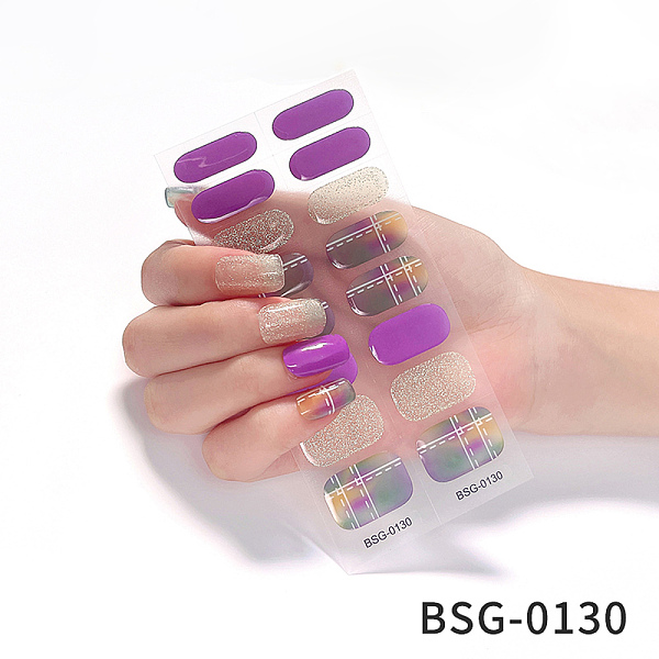 PandaHall Nail Art Full Cover Nail Stickers, Glitter Powder Stickers, Self-Adhesive, for Nail Tips Decorations, Dark Orchid, 13.6x8x0.9cm...
PandaHall Nail Art Full Cover Nail Stickers, Glitter Powder Stickers, Self-Adhesive, for Nail Tips Decorations, Dark Orchid, 13.6x8x0.9cm...