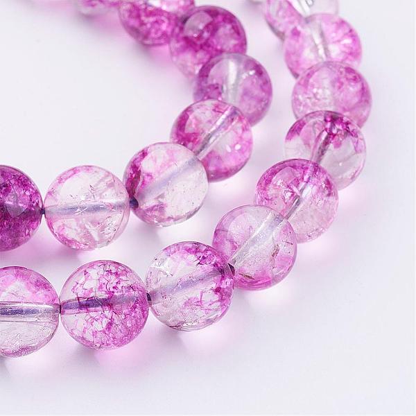 PandaHall Natural Crackle Quartz Beads Strands, Dyed, Round, Orchid, 12mm, Hole: 1mm, about 16pcs/strand, 8 inch Crackle Quartz Round Purple
PandaHall Natural Crackle Quartz Beads Strands, Dyed, Round, Orchid, 12mm, Hole: 1mm, about 16pcs/strand, 8 inch Crackle Quartz Round Purple