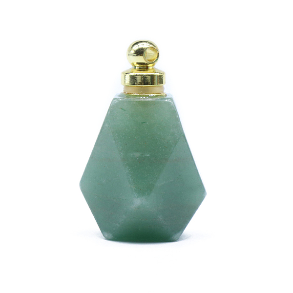 PandaHall Natural Green Aventurine Perfume Bottle Pendants, with Golden Tone Alloy Findings, for Essential Oil, Perfume, Polygon Bottle...
PandaHall Natural Green Aventurine Perfume Bottle Pendants, with Golden Tone Alloy Findings, for Essential Oil, Perfume, Polygon Bottle...
