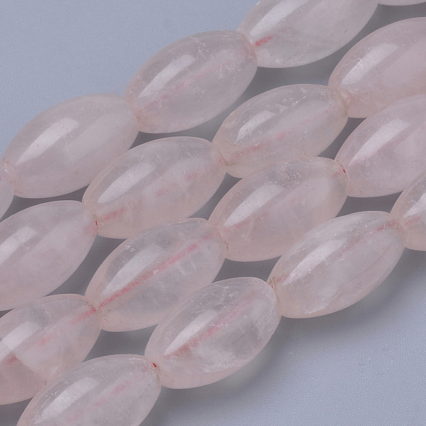 PandaHall Natural Rose Quartz Beads Strands, Oval, 16~18x8~9mm, Hole: 1.5mm, about 25pcs/strand, 15.7 inch Rose Quartz Oval
PandaHall Natural Rose Quartz Beads Strands, Oval, 16~18x8~9mm, Hole: 1.5mm, about 25pcs/strand, 15.7 inch Rose Quartz Oval