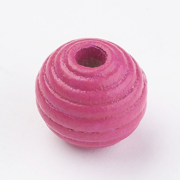PandaHall Natural Maple Wood Beehive Beads, Dyed, Round, Camellia, 13~14x13mm, Hole: 3~4mm, about 640pcs/500g Maple Wood Round Pink
PandaHall Natural Maple Wood Beehive Beads, Dyed, Round, Camellia, 13~14x13mm, Hole: 3~4mm, about 640pcs/500g Maple Wood Round Pink
