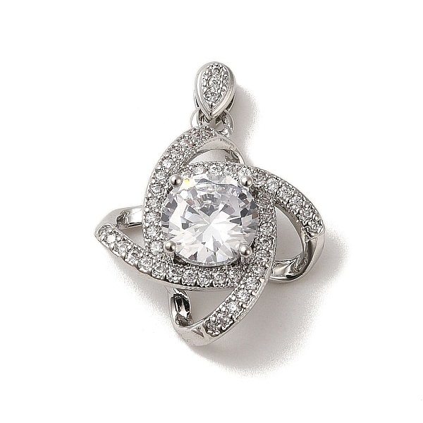PandaHall Micro Pave Cubic Zirconia Pendants, Clover, 21x19x6mm, Hole: 2x3mm Brass+Cubic Zirconia Clover Clear
PandaHall Micro Pave Cubic Zirconia Pendants, Clover, 21x19x6mm, Hole: 2x3mm Brass+Cubic Zirconia Clover Clear