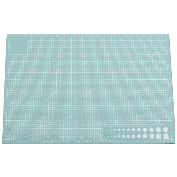 PandaHall A3 Plastic Cutting Mat, Cutting Board, for Craft Art, Rectangle, Medium Aquamarine, 29.7x42cm Plastic Rectangle
PandaHall A3 Plastic Cutting Mat, Cutting Board, for Craft Art, Rectangle, Medium Aquamarine, 29.7x42cm Plastic Rectangle