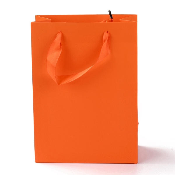 PandaHall Rectangle Paper Bags, with Handles, for Gift Bags and Shopping Bags, Orange Red, 22x16x0.6cm Paper None
PandaHall Rectangle Paper Bags, with Handles, for Gift Bags and Shopping Bags, Orange Red, 22x16x0.6cm Paper None