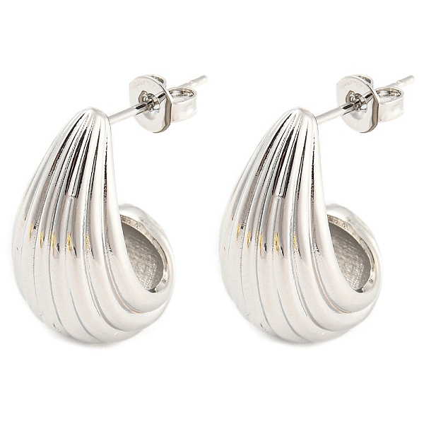 PandaHall Rack Plating Brass Teardrop Dangle Stud Earrings, Long-Lasting Plated, Lead Free & Cadmium Free, Platinum, 20x12mm Brass Teardrop
PandaHall Rack Plating Brass Teardrop Dangle Stud Earrings, Long-Lasting Plated, Lead Free & Cadmium Free, Platinum, 20x12mm Brass Teardrop