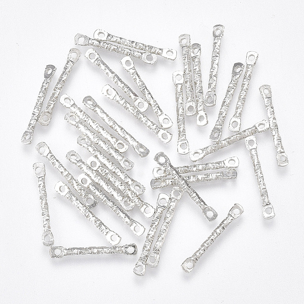 PandaHall Iron Bar Links connectors, Nickel Free, Textured, Platinum, 17x2x1.5mm, Hole: 1mm Iron Others
PandaHall Iron Bar Links connectors, Nickel Free, Textured, Platinum, 17x2x1.5mm, Hole: 1mm Iron Others