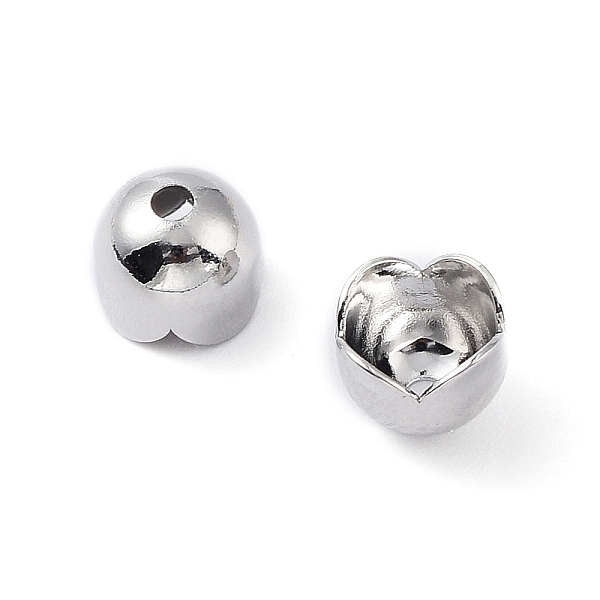 PandaHall Brass Cord Ends, End Caps, Flower, Real Platinum Plated, 5x6mm, Hole: 1.4mm, Inner Diameter: 5mm Brass Flower
PandaHall Brass Cord Ends, End Caps, Flower, Real Platinum Plated, 5x6mm, Hole: 1.4mm, Inner Diameter: 5mm Brass Flower