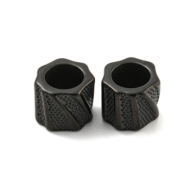 PandaHall Ion Plating(IP) 304 Stainless Steel Beads, Large Hole Beads, Column, Black, 11.5x10mm, Hole: 7.5mm 304 Stainless Steel Column
PandaHall Ion Plating(IP) 304 Stainless Steel Beads, Large Hole Beads, Column, Black, 11.5x10mm, Hole: 7.5mm 304 Stainless Steel Column