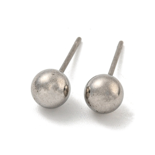 PandaHall 304 Stainless Steel with 201 Stainless Steel Smooth Round Ball Stud Earring Findings, Stainless Steel Color, 18x6x6mm Stainless...
PandaHall 304 Stainless Steel with 201 Stainless Steel Smooth Round Ball Stud Earring Findings, Stainless Steel Color, 18x6x6mm Stainless...