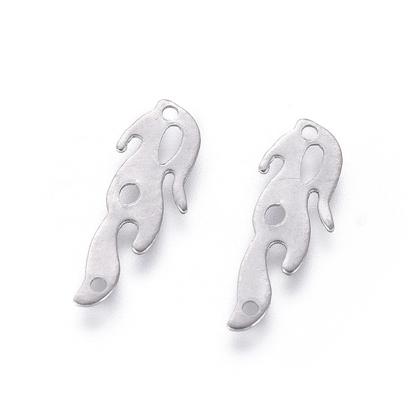 PandaHall 201 Stainless Steel Filigree Joiners Links, Flame, Stainless Steel Color, 12x4x0.4mm, Hole: 0.7mm 201 Stainless Steel Others
PandaHall 201 Stainless Steel Filigree Joiners Links, Flame, Stainless Steel Color, 12x4x0.4mm, Hole: 0.7mm 201 Stainless Steel Others