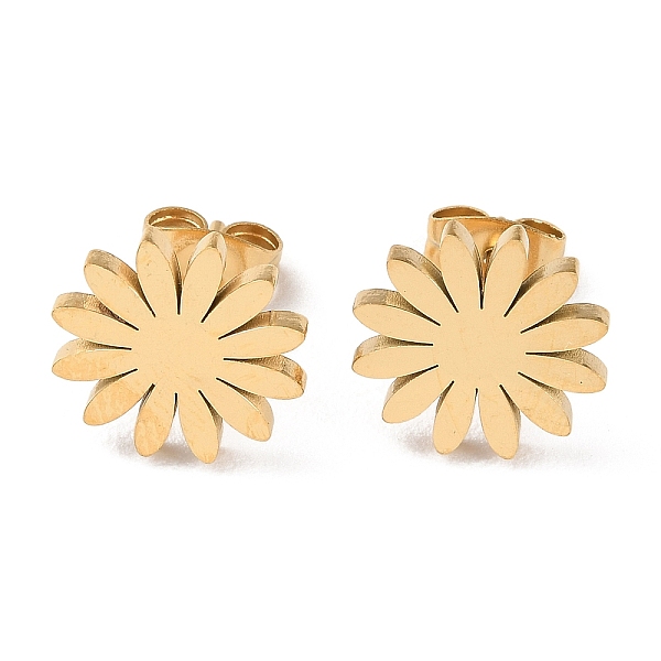 PandaHall 304 Stainless Steel Stud Earrings, Flowers, Golden, 11.5mm 304 Stainless Steel Flower
PandaHall 304 Stainless Steel Stud Earrings, Flowers, Golden, 11.5mm 304 Stainless Steel Flower