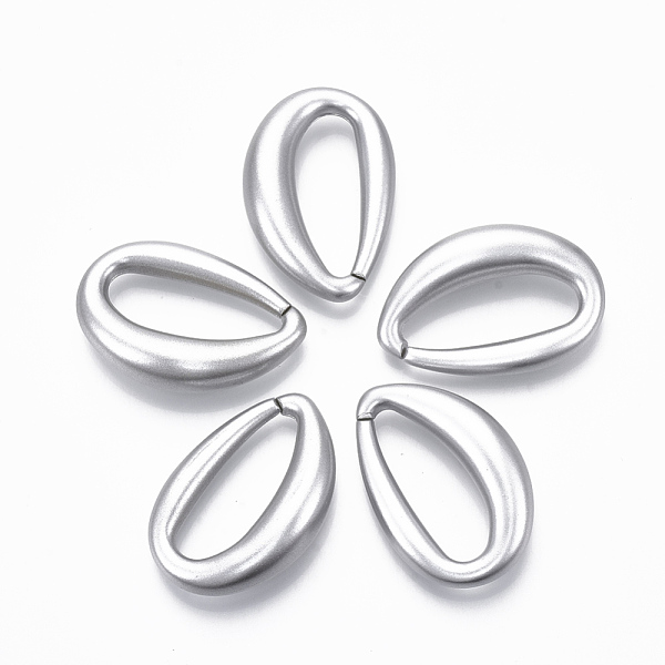 PandaHall Spray Painted CCB Plastic Linking Rings, Quick Link Connectors, For Jewelry Cable Chains Making, Oval, Silver, 39x26x9.5mm, Inner...
PandaHall Spray Painted CCB Plastic Linking Rings, Quick Link Connectors, For Jewelry Cable Chains Making, Oval, Silver, 39x26x9.5mm, Inner...