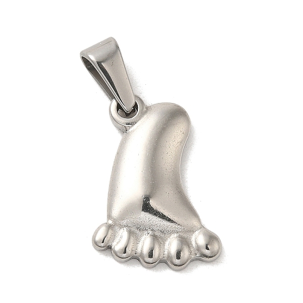 PandaHall 304 Stainless Steel Pendants, Footprint Charm, Stainless Steel Color, 18.5x14x3mm, Hole: 3x7.5mm 304 Stainless Steel Footprint
PandaHall 304 Stainless Steel Pendants, Footprint Charm, Stainless Steel Color, 18.5x14x3mm, Hole: 3x7.5mm 304 Stainless Steel Footprint