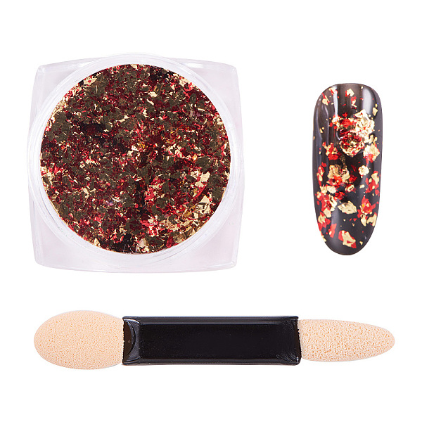PandaHall Nail Art Glitter Flakes, Foil Flake Nail Art Pigment Dust Chrome Powder, with One Brush, Colorful, 30x30x17mm, about 0.3g/box...
PandaHall Nail Art Glitter Flakes, Foil Flake Nail Art Pigment Dust Chrome Powder, with One Brush, Colorful, 30x30x17mm, about 0.3g/box...